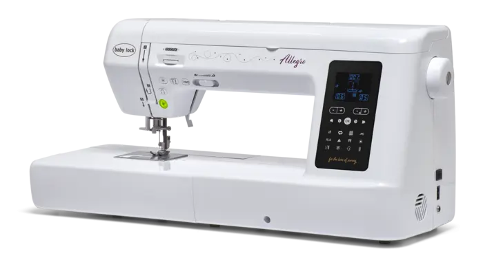Baby Lock Allegro quilting machine showcasing precision quilting - High-end Quilting Machines