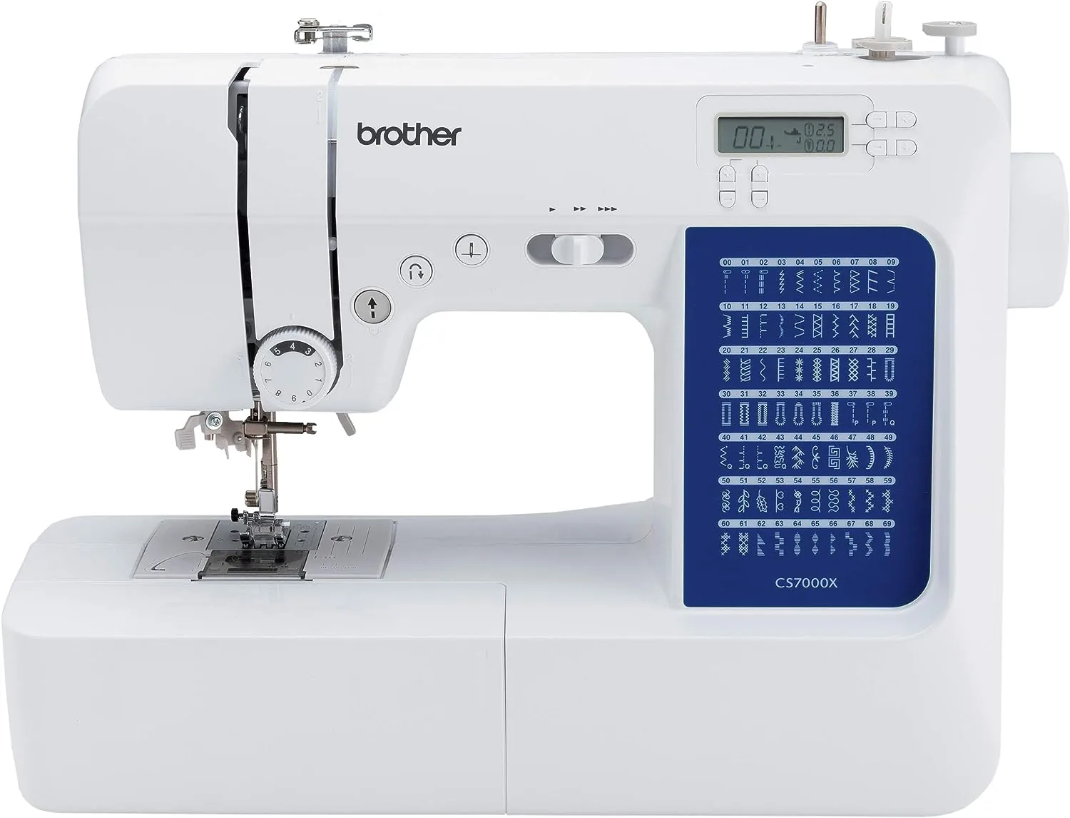 BEST SEWING MACHINE FOR BEGINNERS: Photo of the Brother CS7000X Computerized Sewing And Quilting Machine