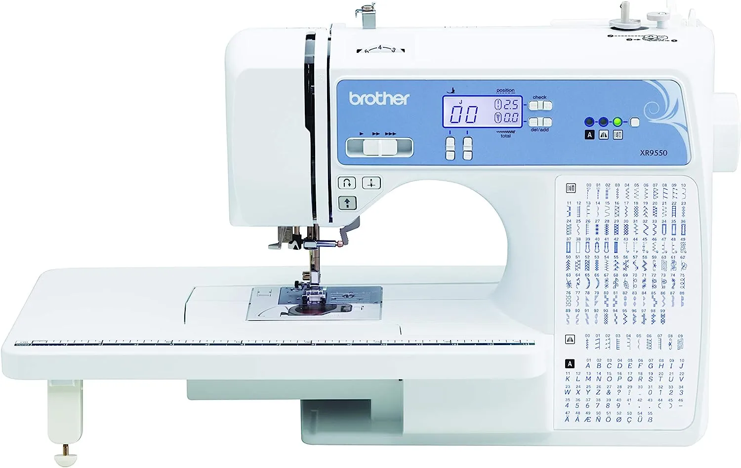 BEST OVERALL SEWING MACHINE: Photo of the Janome HD5000 Heavy-Duty Sewing Machine