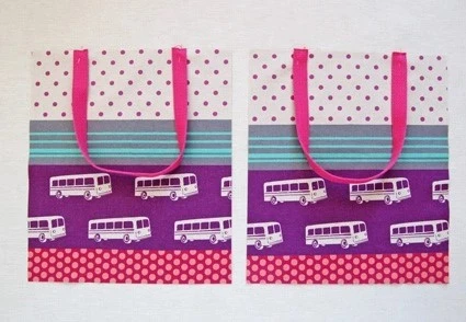 The Twenty Minute Tote , Attach the Handles