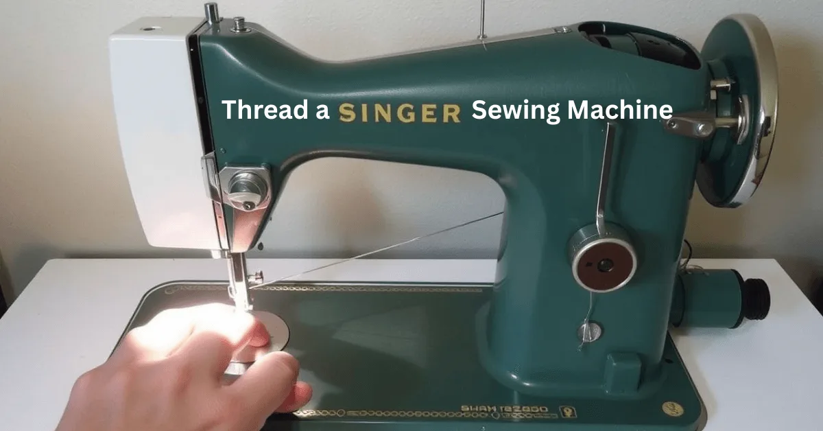 How to thread a sewing machine